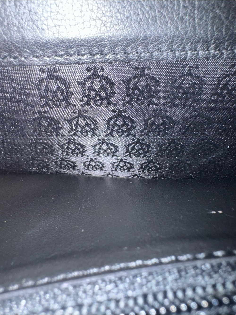 Dunhill London Chassis Carbon Fiber Print Leather Wallet ✅AUTHENTIC✅ retail $350 - Picture 5 of 6